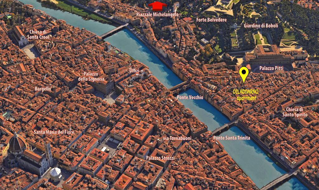 Diladdarno Leilighet Firenze Eksteriør bilde